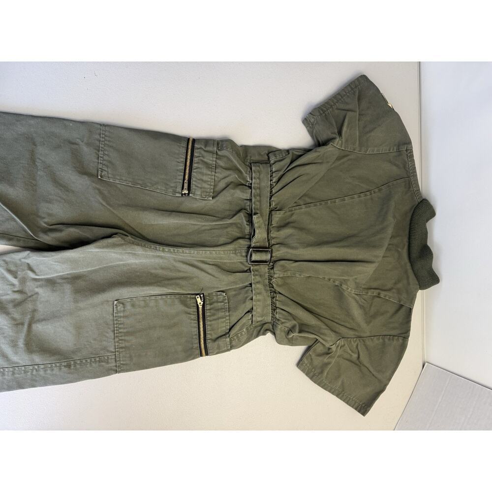Vintage Pierre Bonée Kids Air Force Flight Suits, Green and Blue Lot of 2 - Picture 10 of 16
